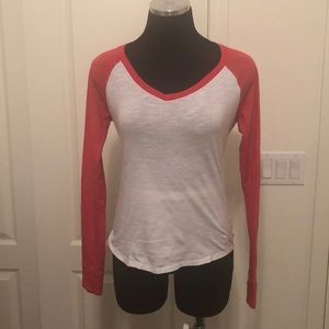 Pink long sleeved shirt sz XS